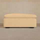 Ottoman-Full Grain Leather-Fawn