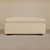 Ottoman-Full Grain Leather-Shell