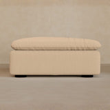 Ottoman-Linen Blend-Chalk