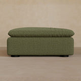 Ottoman-Linen Blend-Olive
