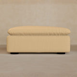 Ottoman-Top Grain Leather-Fawn