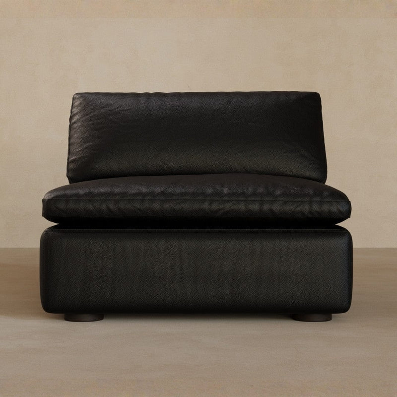 Single-Full Grain Leather-Charcoal