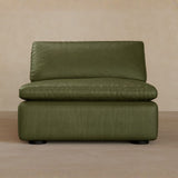Single-Full Grain Leather-Olive