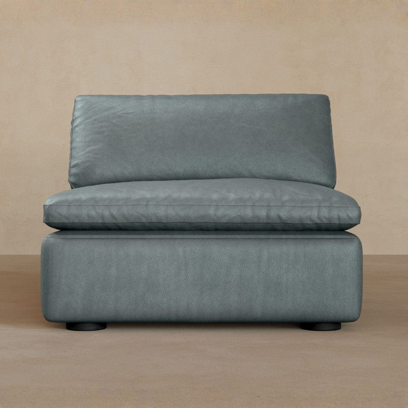 Single-Full Grain Leather-Pewter