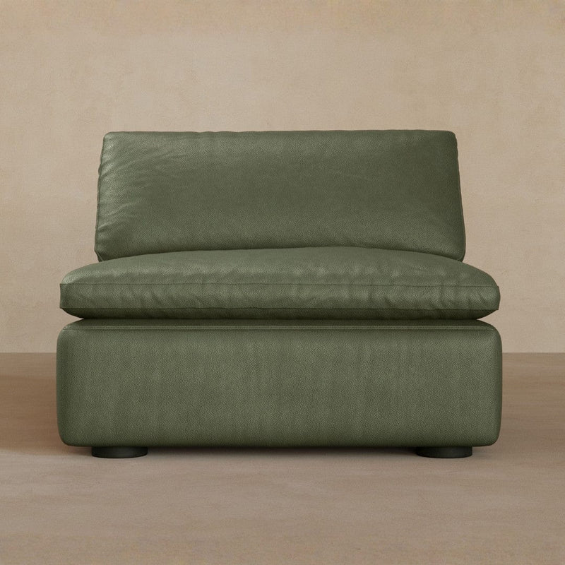 Single-Full Grain Leather-Sage