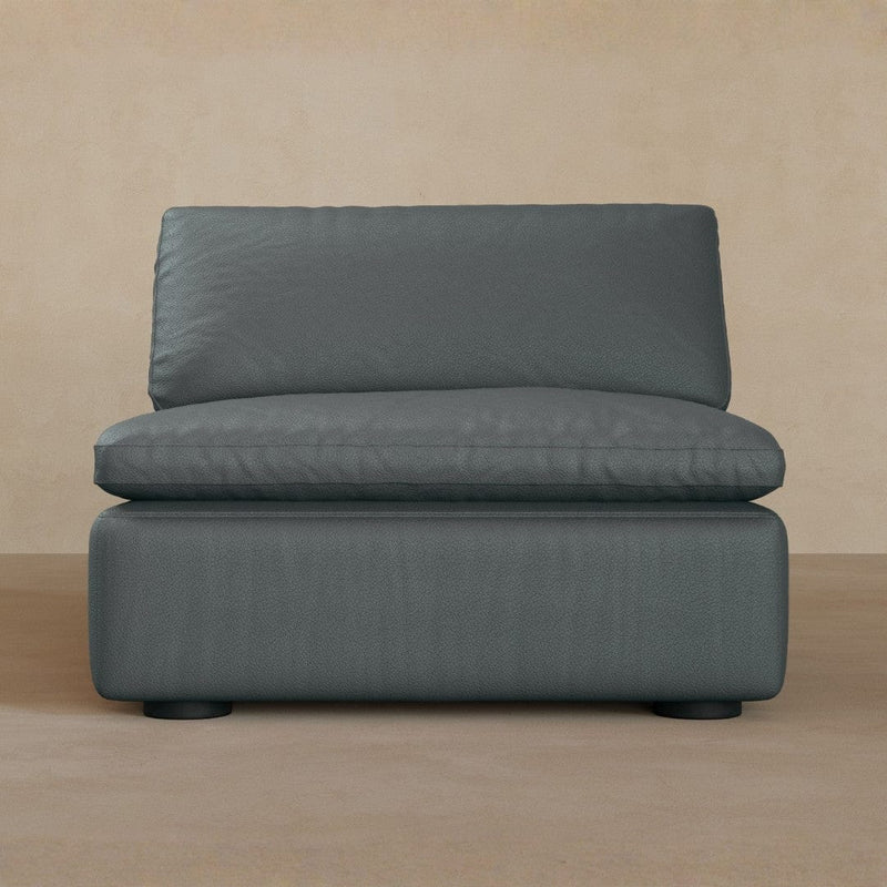 Single-Top Grain Leather-Pewter