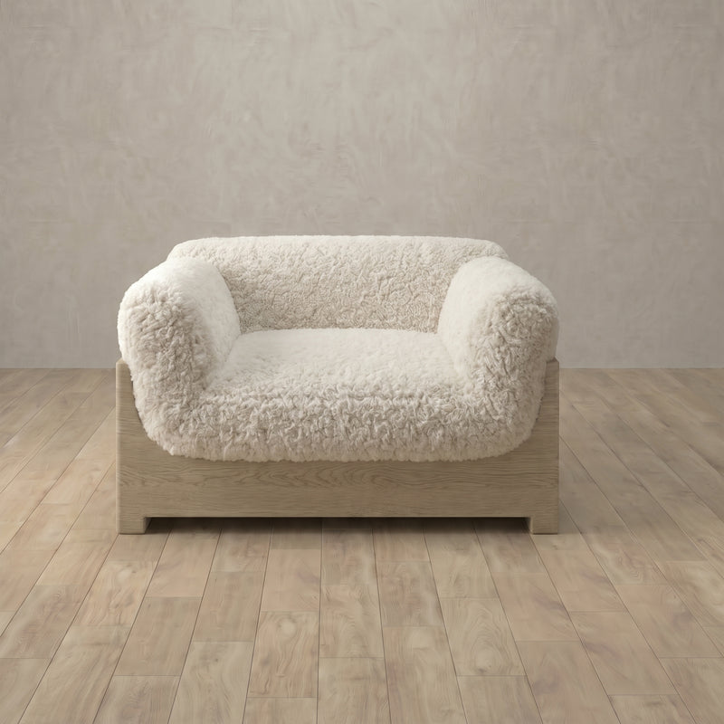 Cove Sofa Shearling Armchair — dimensions