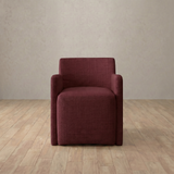 Linen Blend::Burgundy