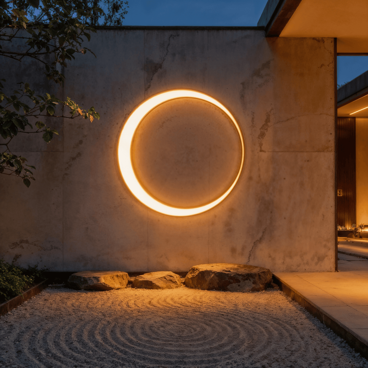 Eclipse Glow Outdoor Light — lifestyle