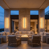 Stripe Lined Wall Light