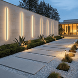 Stripe Lined Wall Light