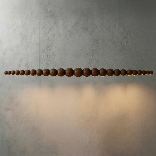 Wooden Beads Chandelier