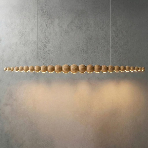 Wooden Beads Chandelier