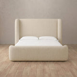 Linen Blend Linen — Full Height Headboard