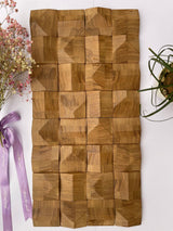 Avant-garde Wood Mosaic Wall Panel — product image 5