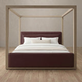 Performance Leather Burgundy — Canopy