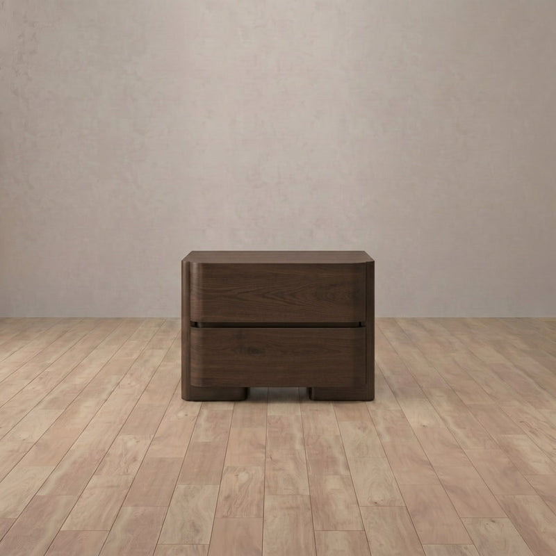 Carter Nightstand — Dark Walnut