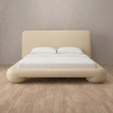 Performance Leather Linen — Full Height Headboard