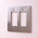 Stainless Steel::2 Gang
