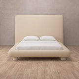 Performance Leather Linen — Full Height Headboard