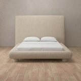Linen Blend Linen — Full Height Headboard
