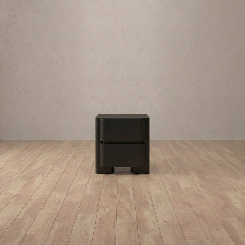 Carter Nightstand- Small — Black Oak