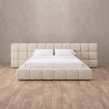 Linen Blend Cream — Extended Headboard