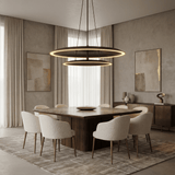 Axiom Two-Tier Chandelier