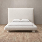 Boucle Off White — Full Height Headboard