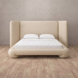 Performance Leather Linen — Extended Headboard