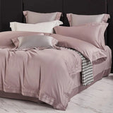 Luxxe Blush Duvet Cover Set (Long-Staple Sateen Cotton)