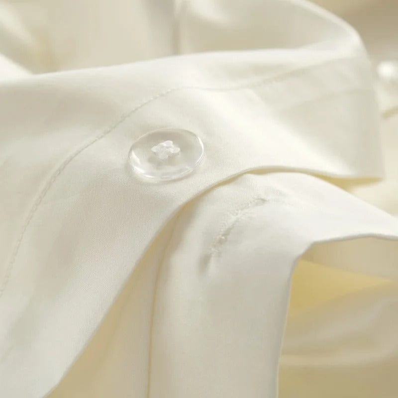 Prestige White Duvet Cover Set (Egyptian Cotton)