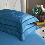 Elegance Blue Duvet Cover Set (Egyptian Cotton)