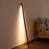 Wood Rod Floor Lamp