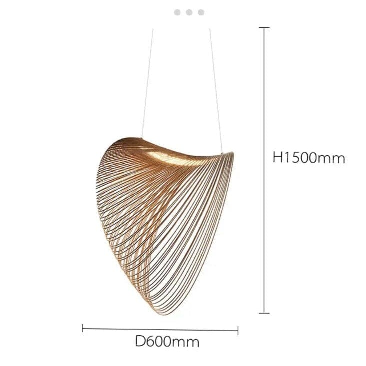 Wooden Horn Light