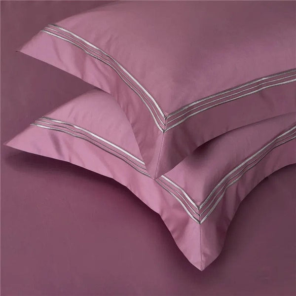 Prestige Pink Duvet Cover Set (Egyptian Cotton)