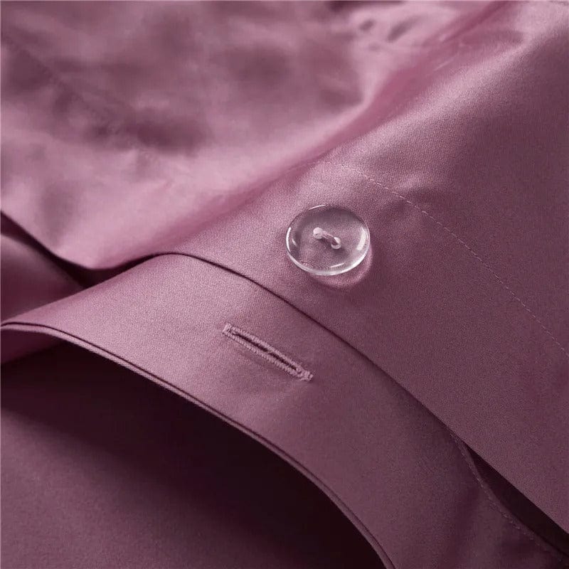 Prestige Pink Duvet Cover Set (Long-Staple Sateen Cotton)