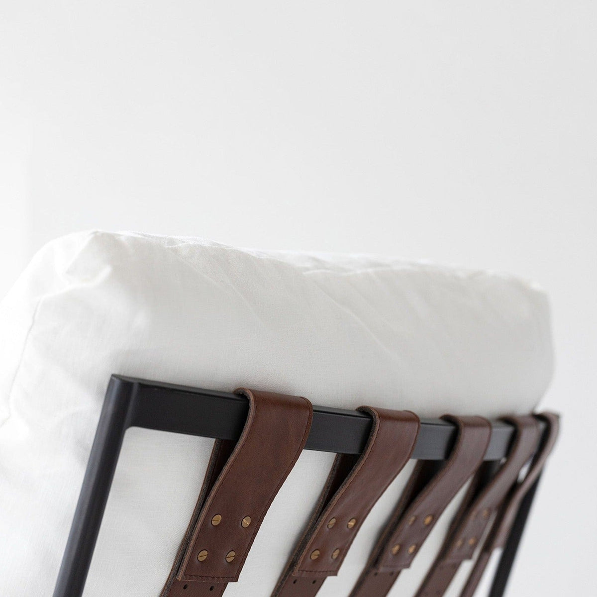 Japanese Down Filled Feather Lounge Chair — lifestyle