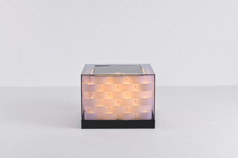 Cubed Weave Outdoor Light (Solar)