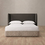 Linen Blend Charcoal — Standard