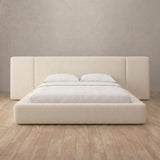 Linen Blend Cream — Extended Headboard