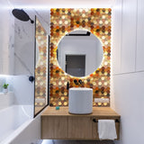 Hexad Wood Mosaic Wall Panel — product image 3