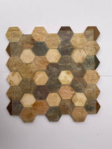 Hexad Wood Mosaic Wall Panel — product image 6