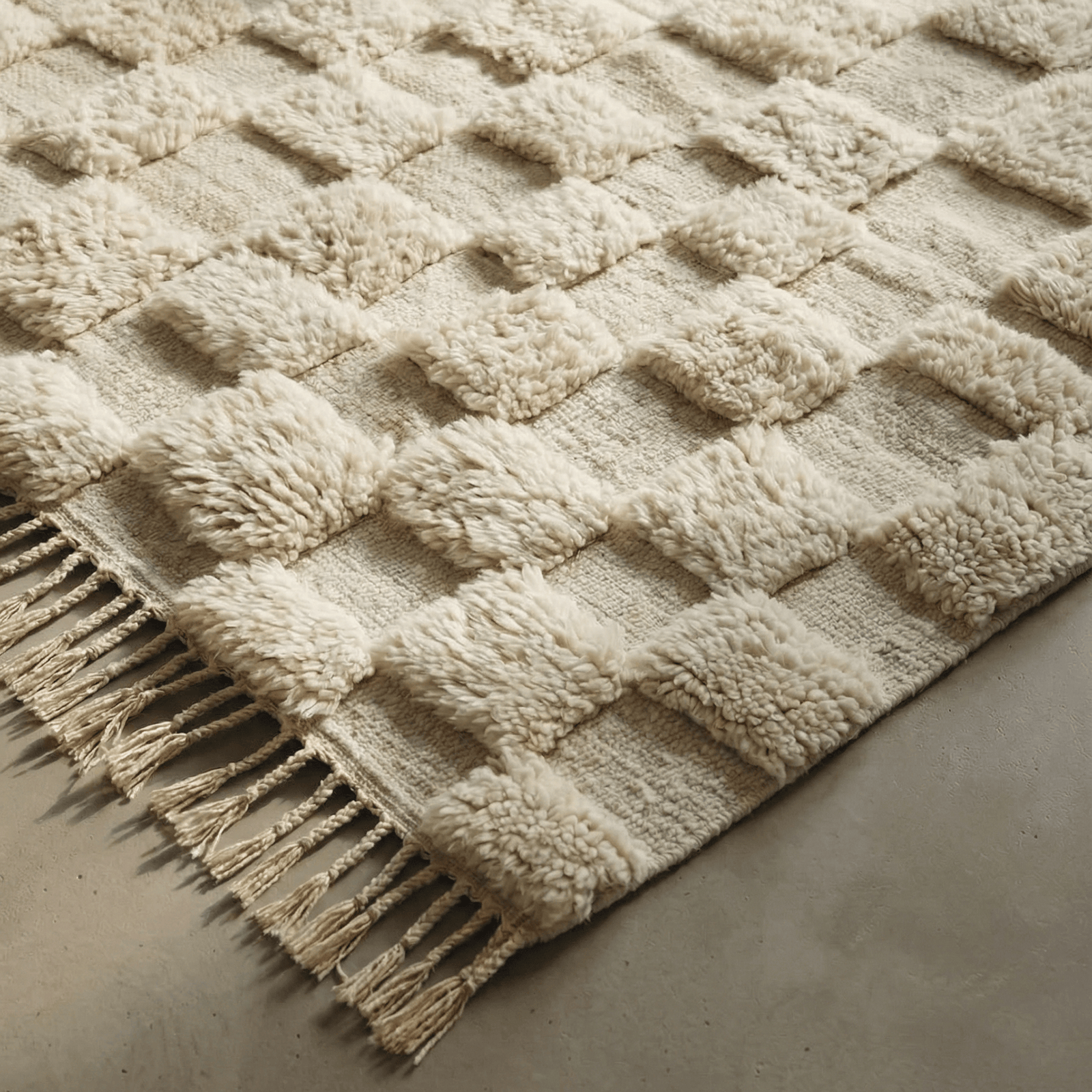 Patches Moroccan Wool Rug – Articture