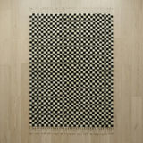 Checkered Shag Moroccan Rug