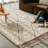 Pink Line Rug