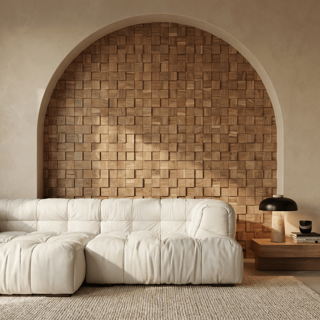 Quadri Wood Mosaic Wall Panel – Articture