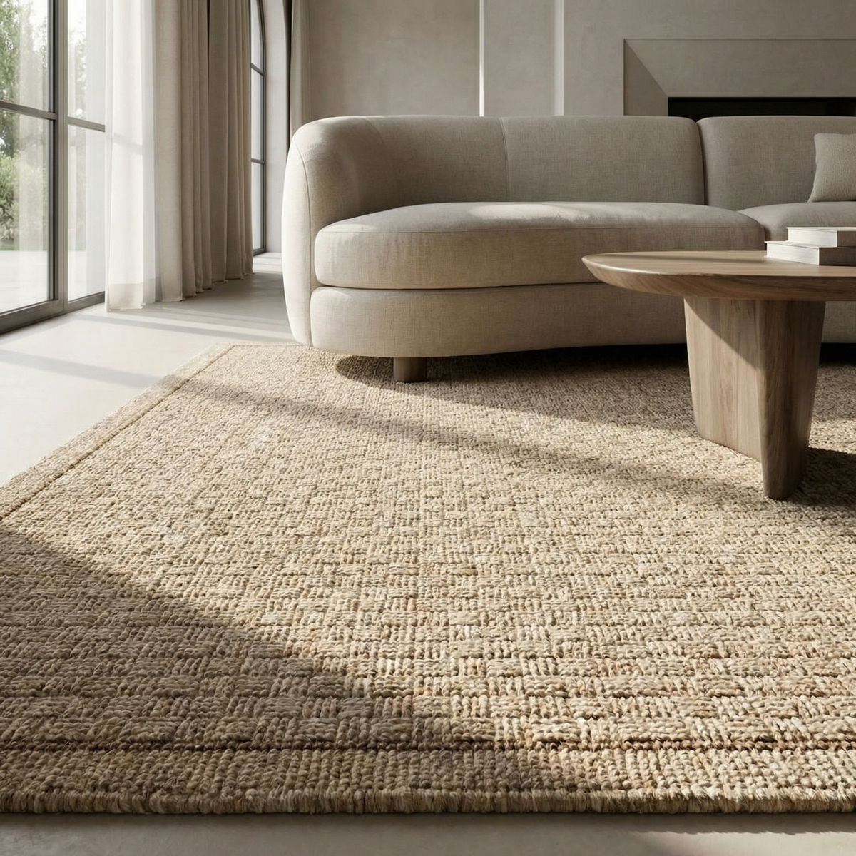 Loom Modern Woven Rug — lifestyle