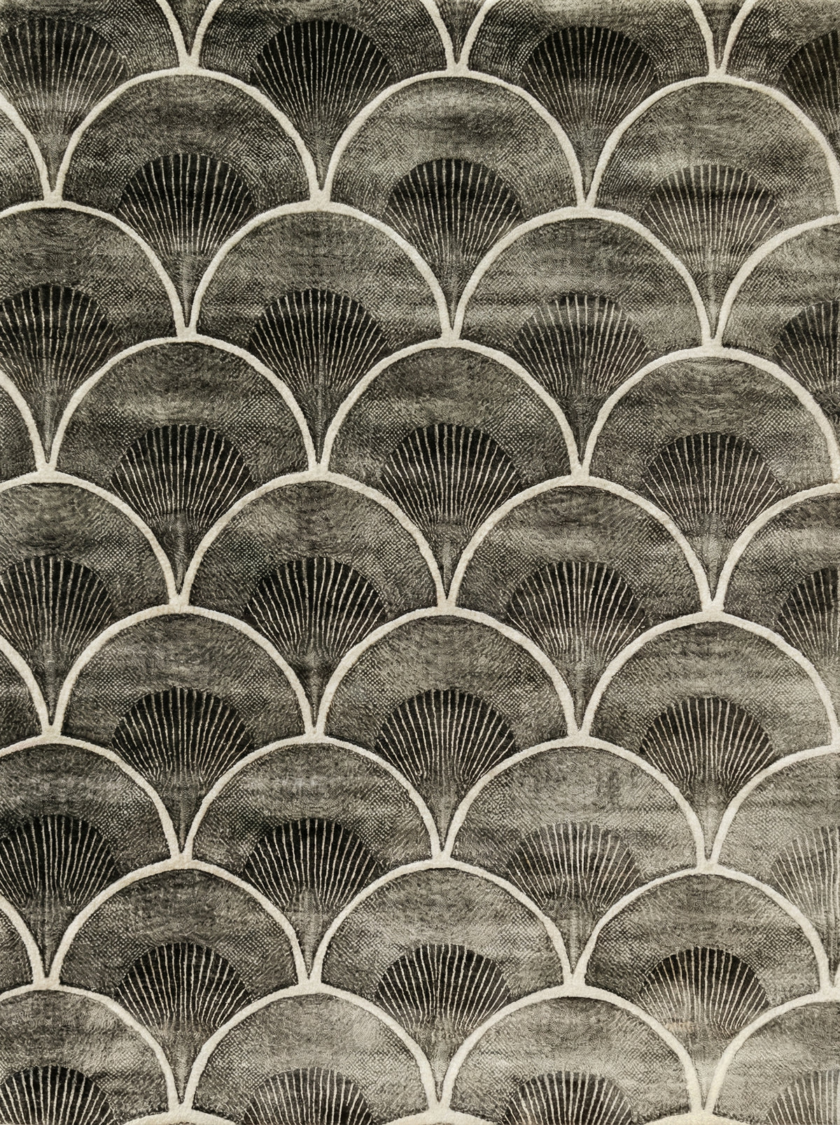 Arcade Sculpted Contemporary Rug — lifestyle