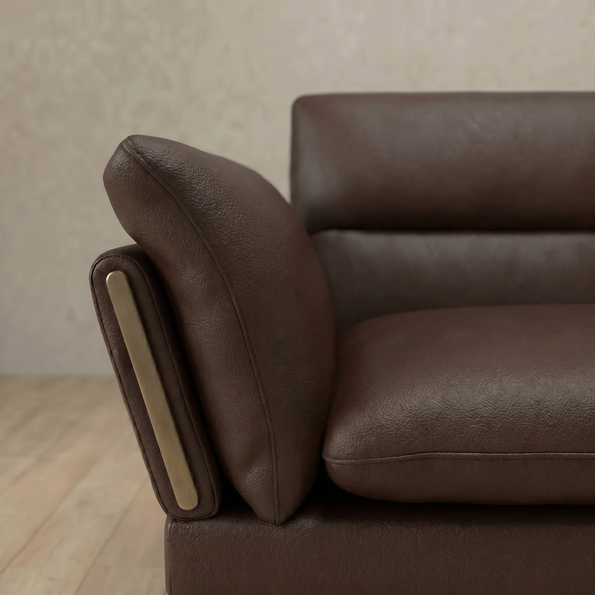 Modern Italian Sofa  Loveseat (73") — lifestyle